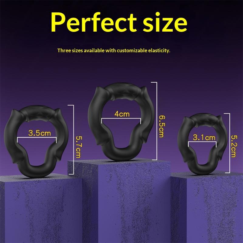 3pcs/Set Stretchy Cock Rings f - Couple Ring Set review and price