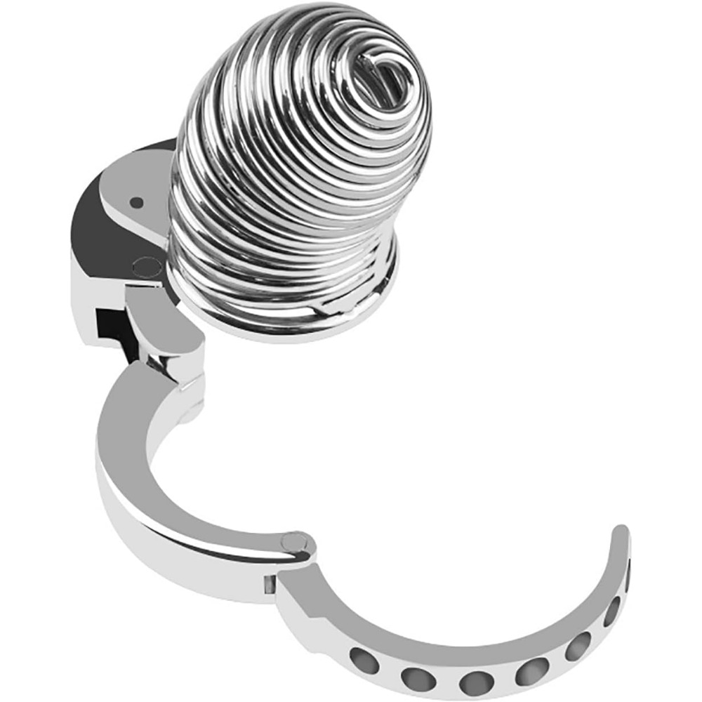 Push Lock Adjustable Chastity  - Couple Ring Set review and price