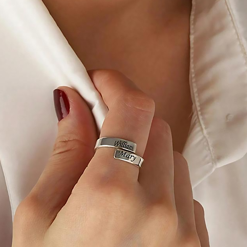 Stainless Steel Dating Ring Wo - Couple Ring Set review and price