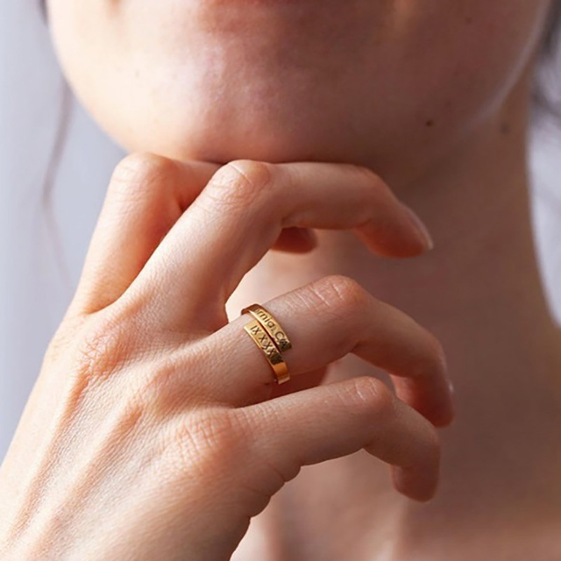 Stainless Steel Dating Ring Wo - Couple Ring Set review and price